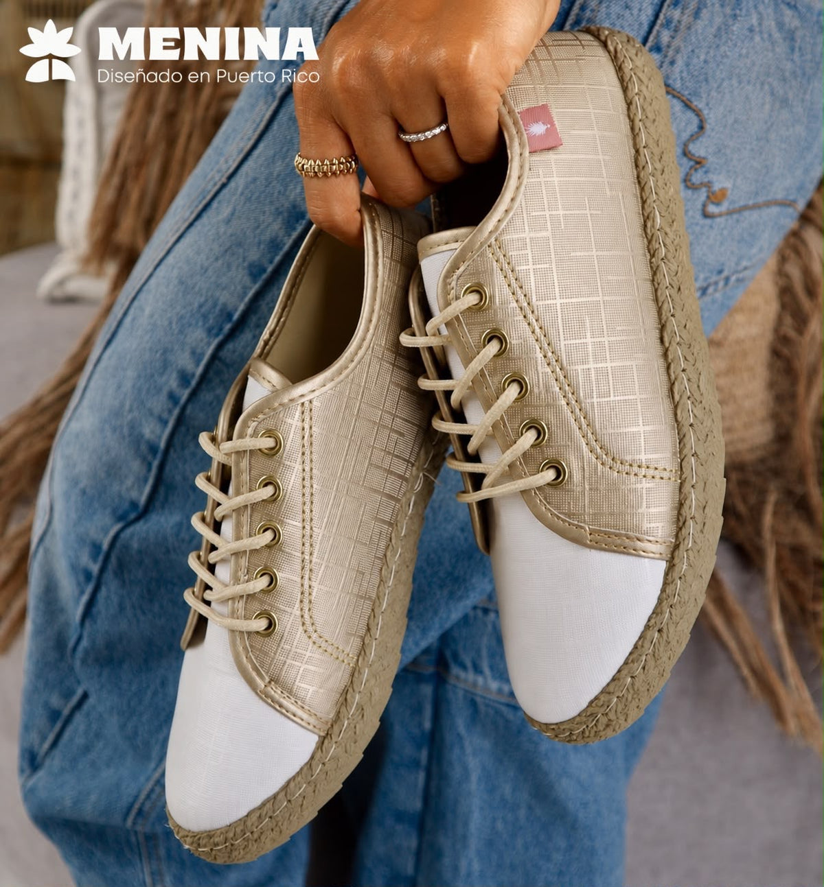 Gold Sneaker