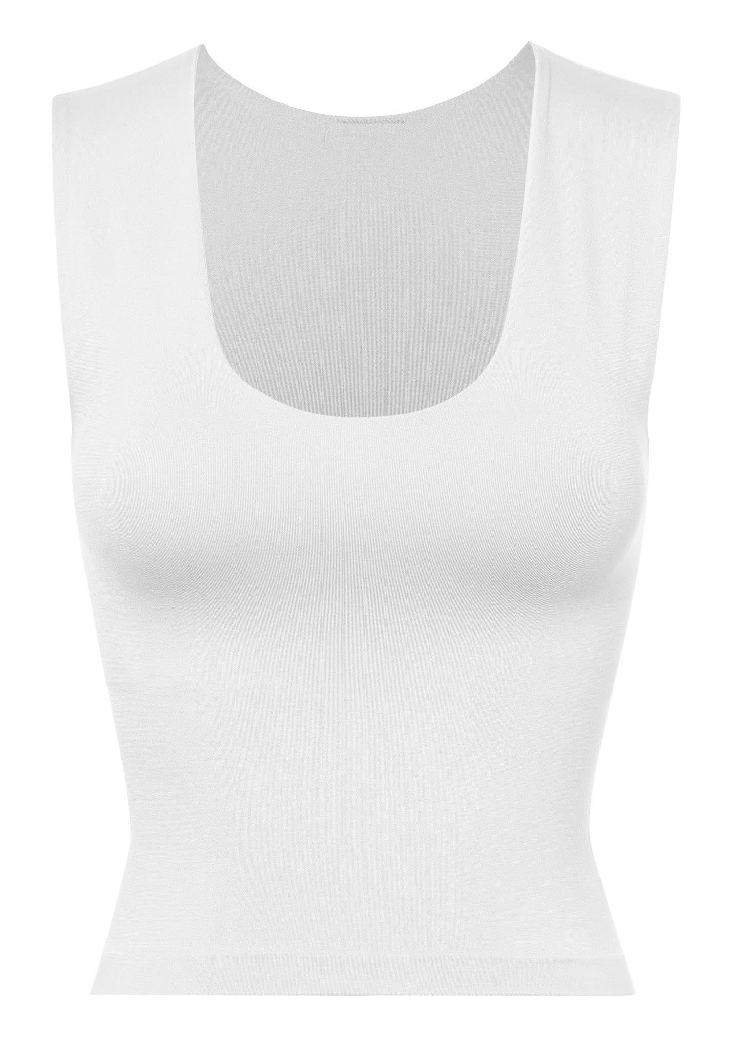 White Basic Top