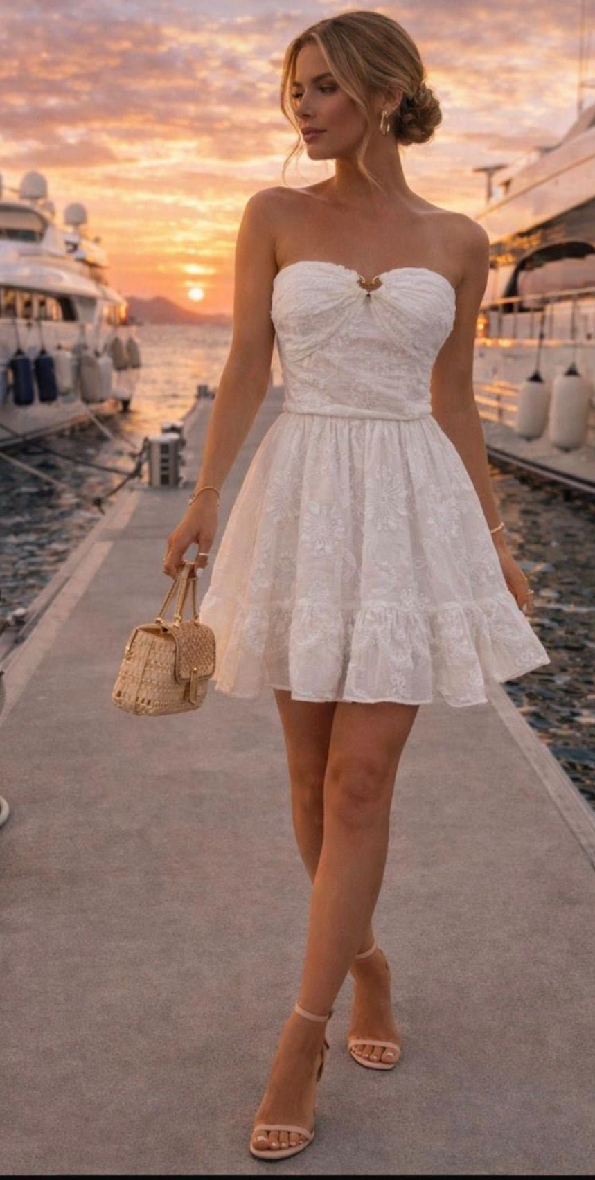 Romper Off White