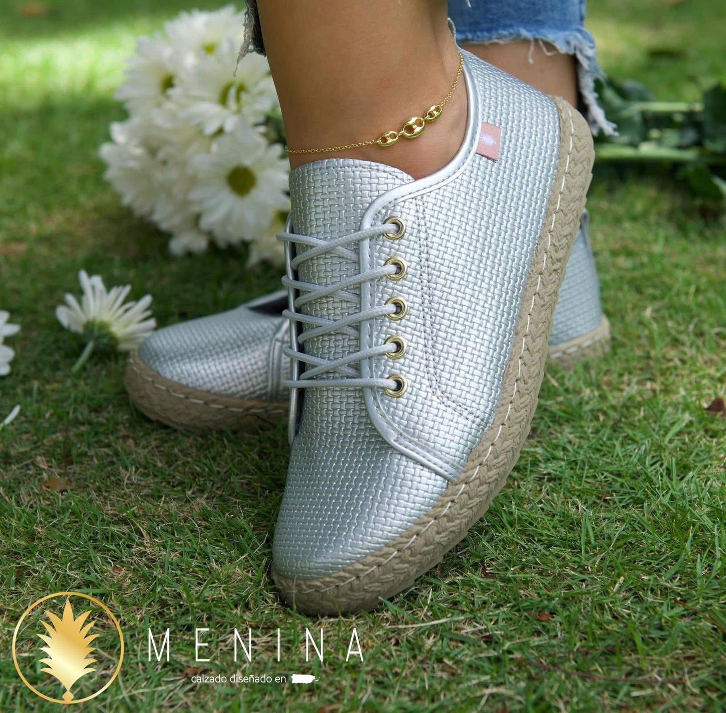 Chelsie 3 Silver Sneaker