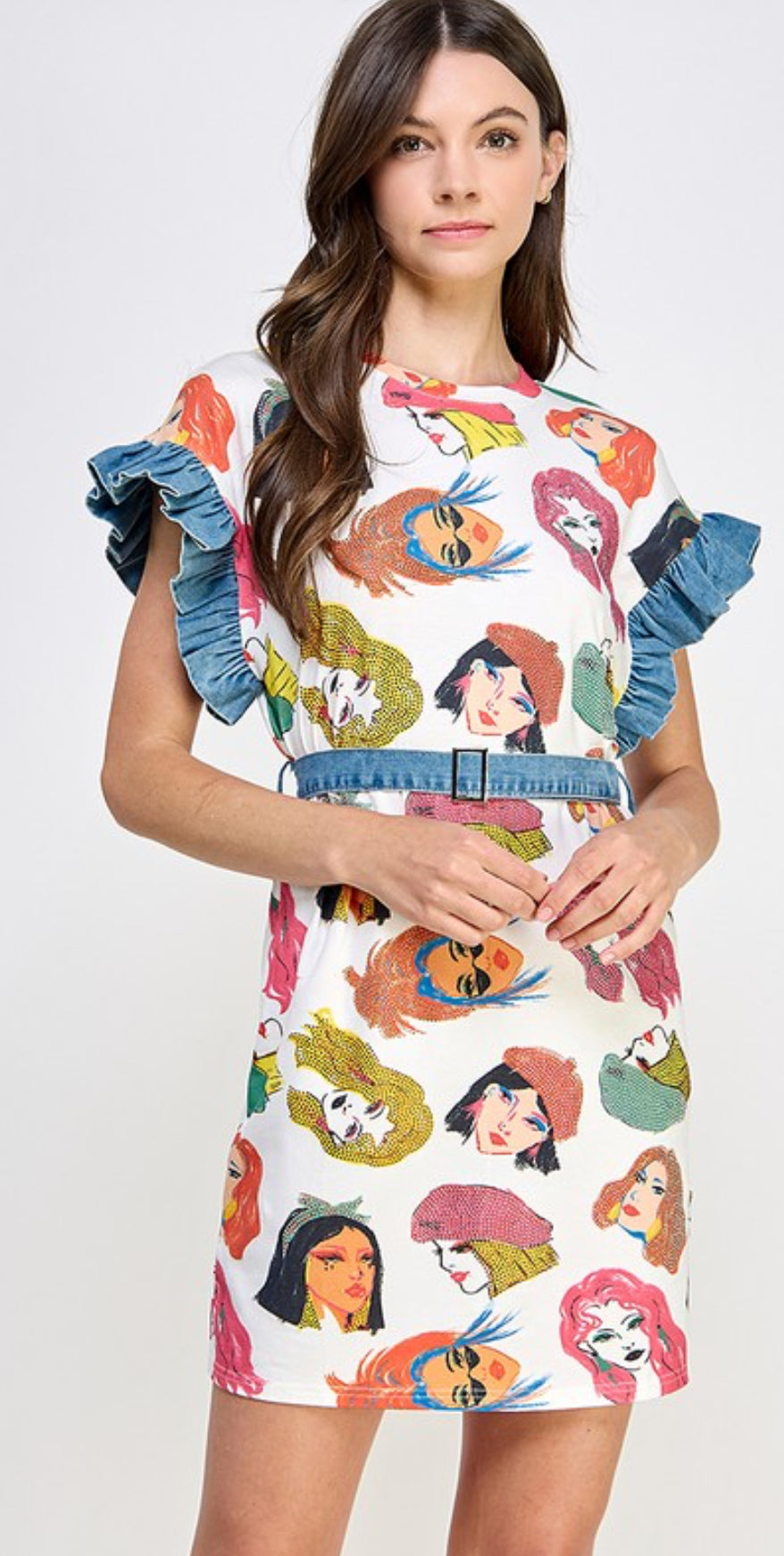Dress Face Midi