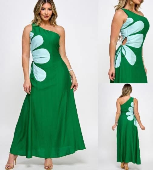 Dress Green Flower