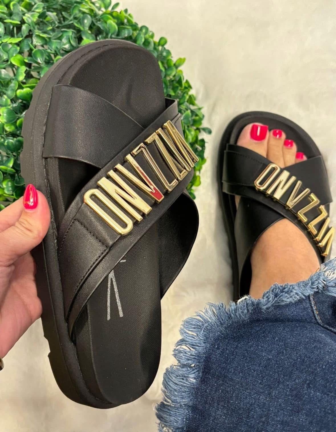 Black Vizzano Sandals