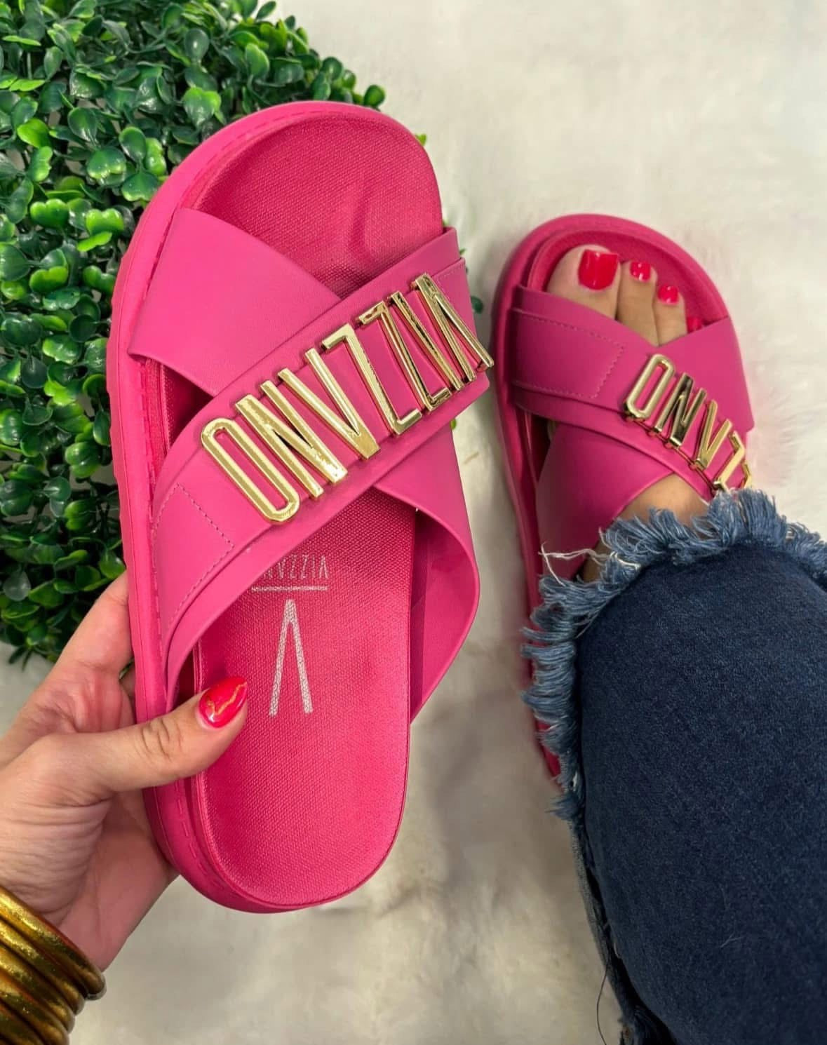 Fuschia Vizzano Sandals