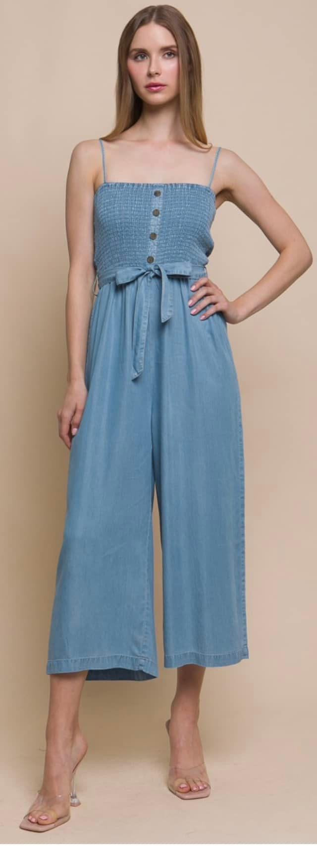 Denim Jumpsuit