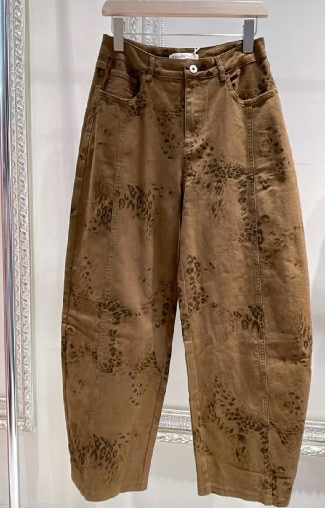 Barrel Pant Brown
