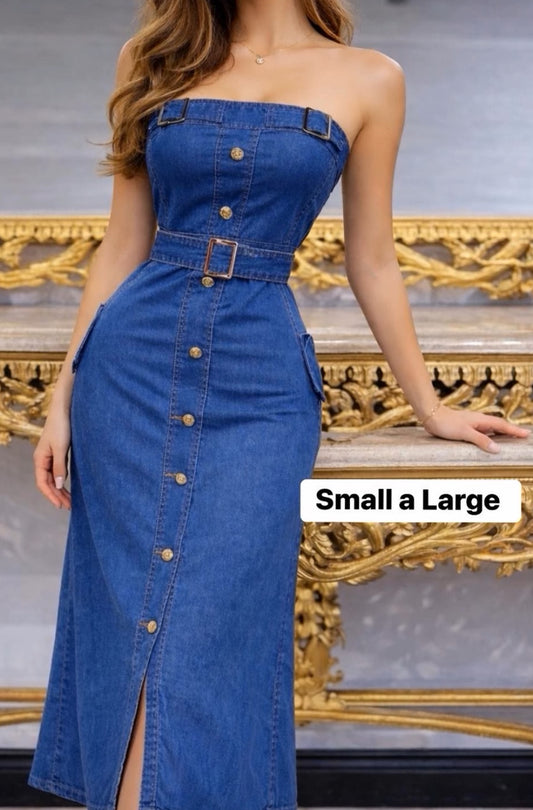 Denim Dress
