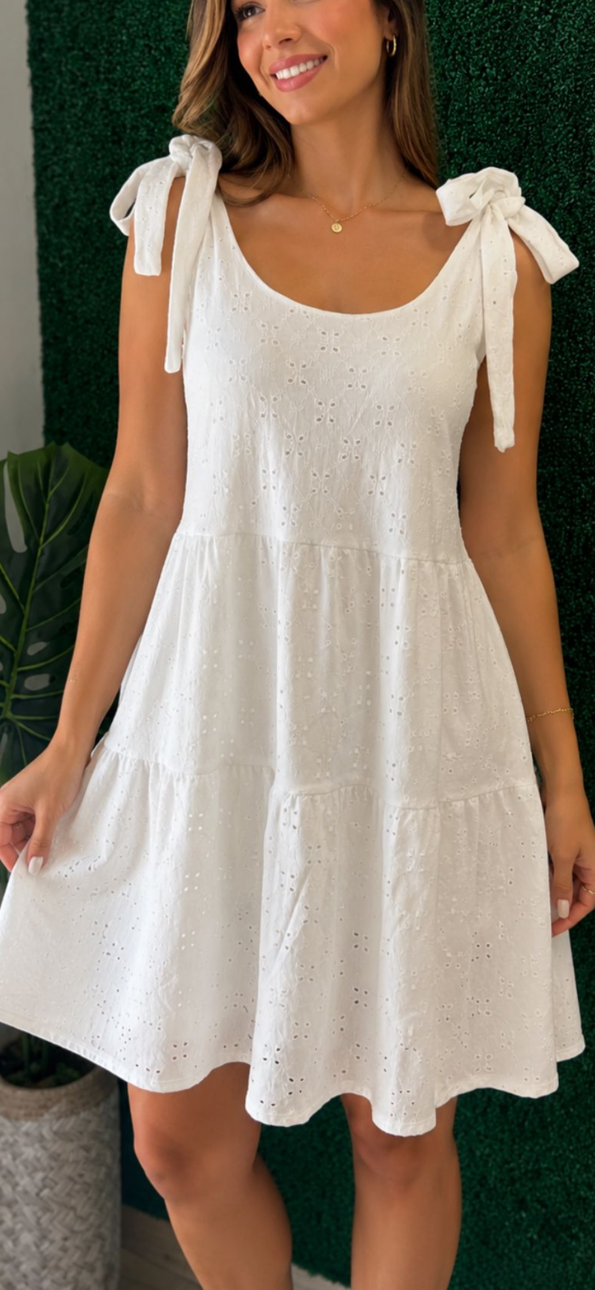 Aurora White Dress