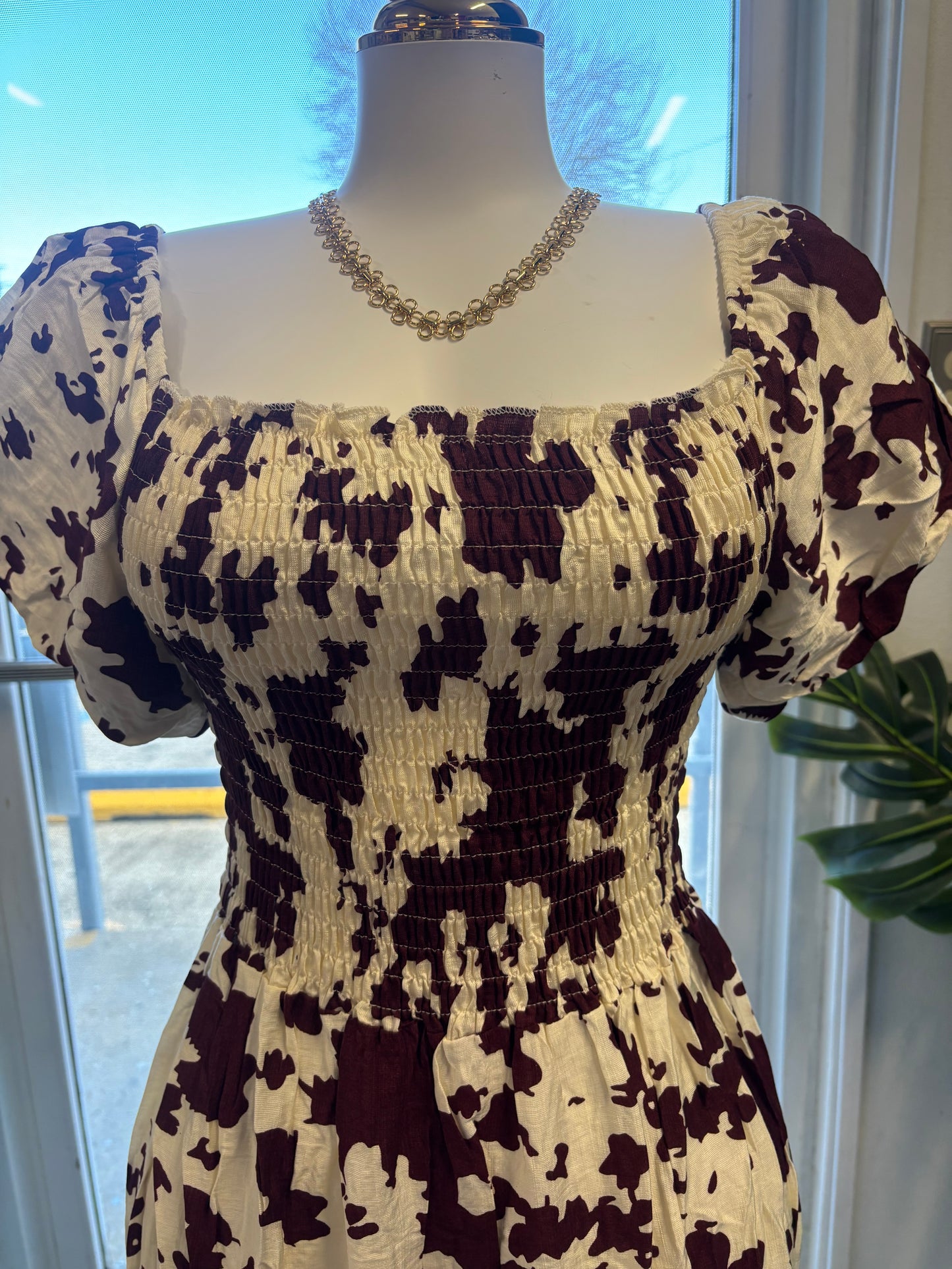 Dress Long de Ivory and wine