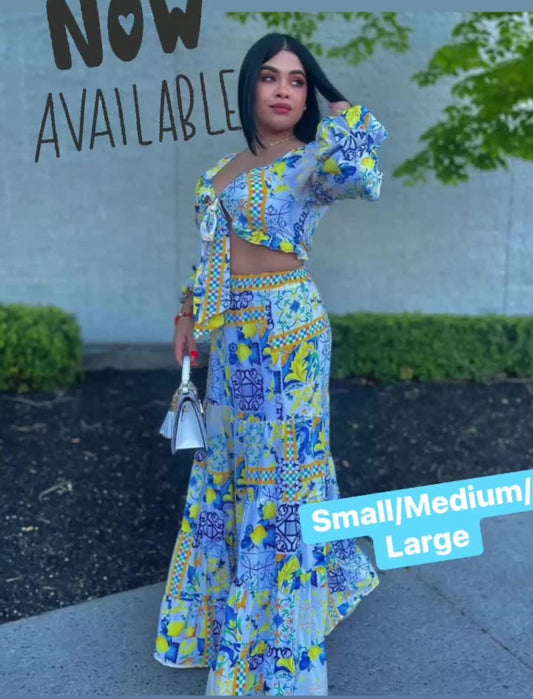 Set Sexy Blue limón