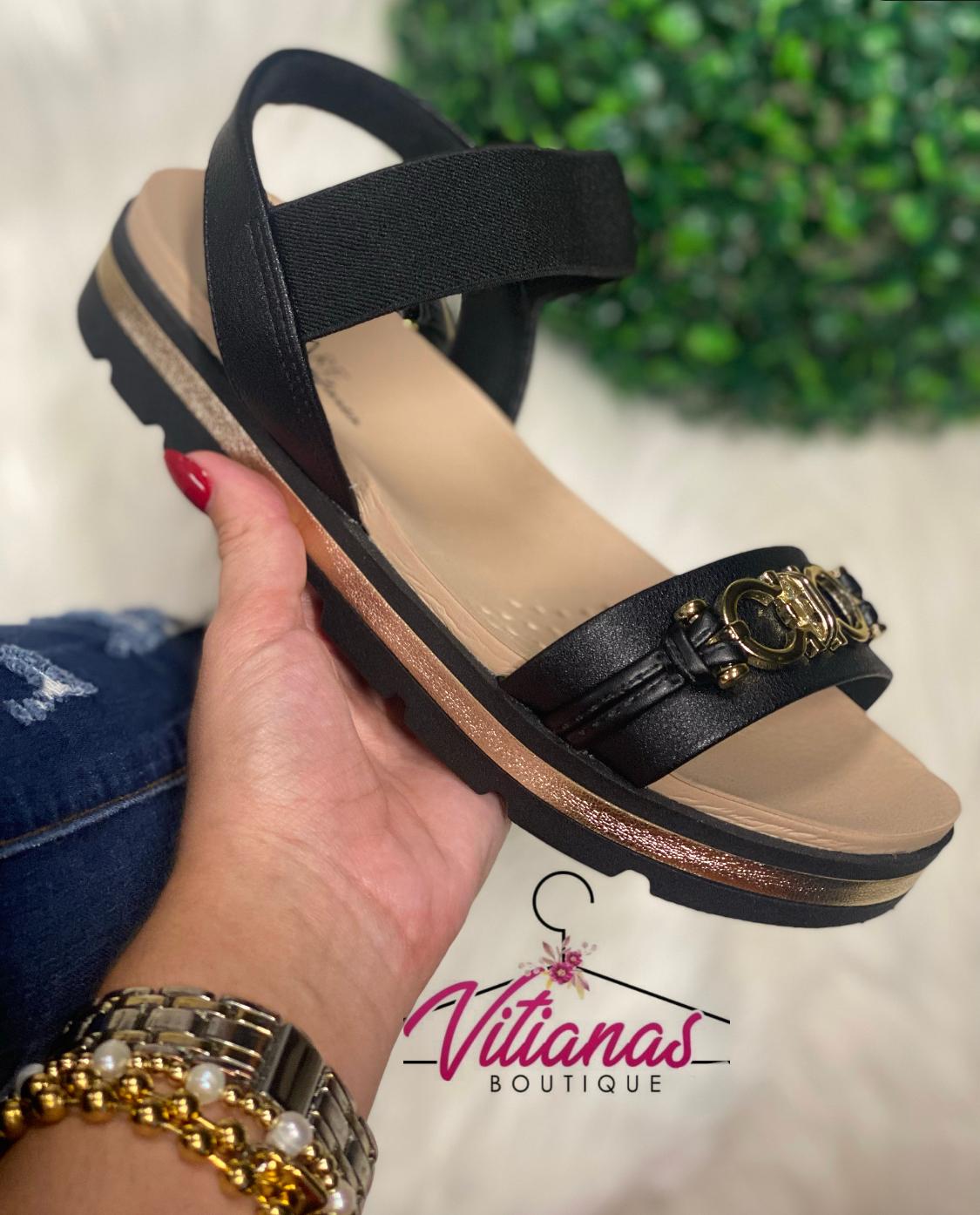 Black Modare Sandals