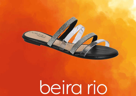 Black Sandals Beira Río