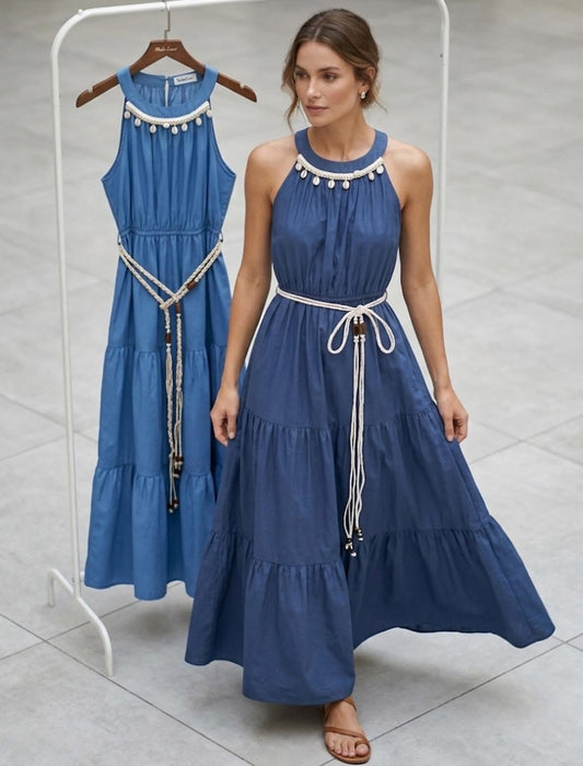 Dress Denim Blue