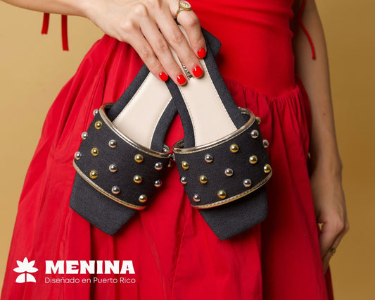 Black Sandals Menina