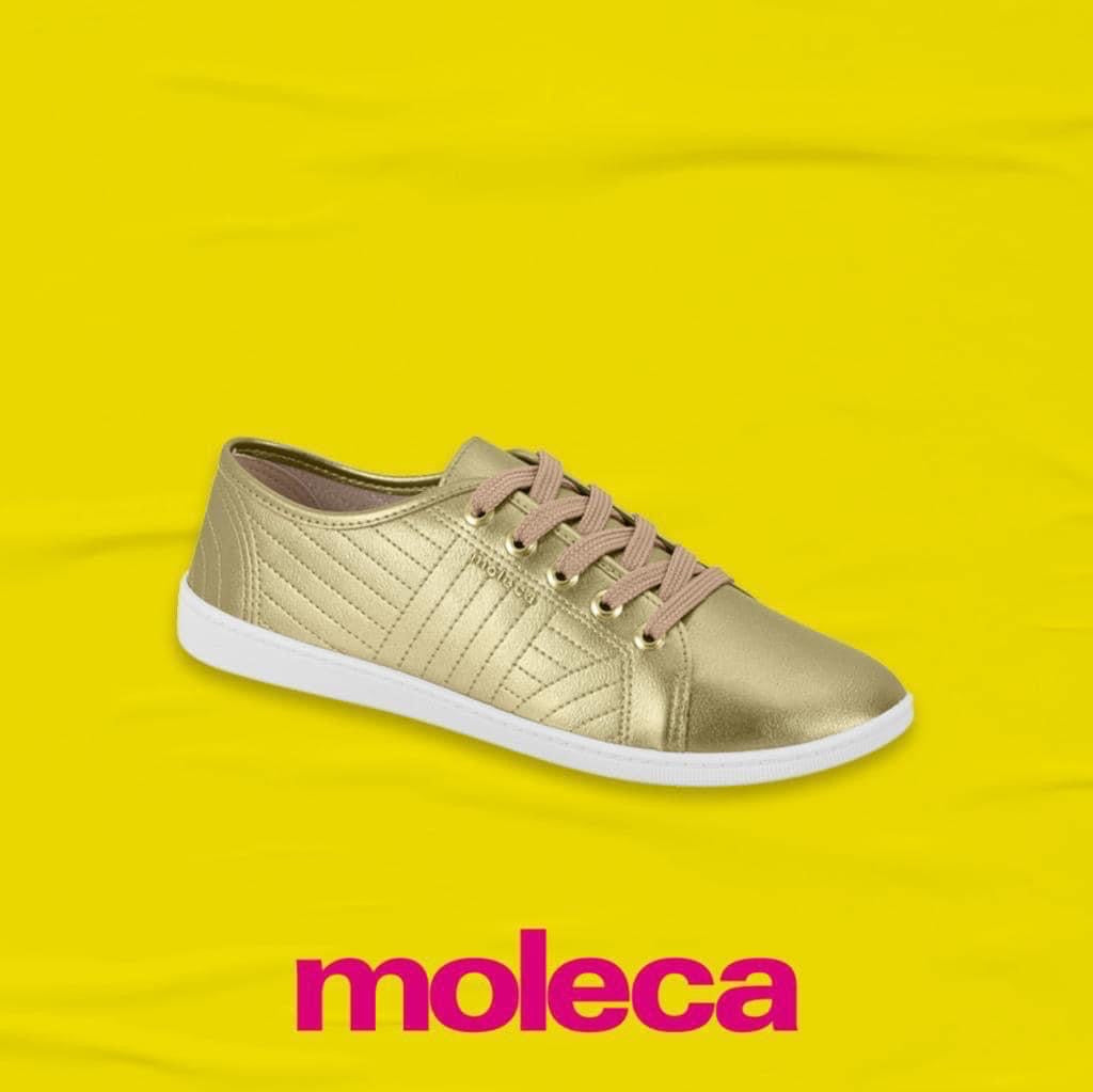 Gold Moleca Sneaker no