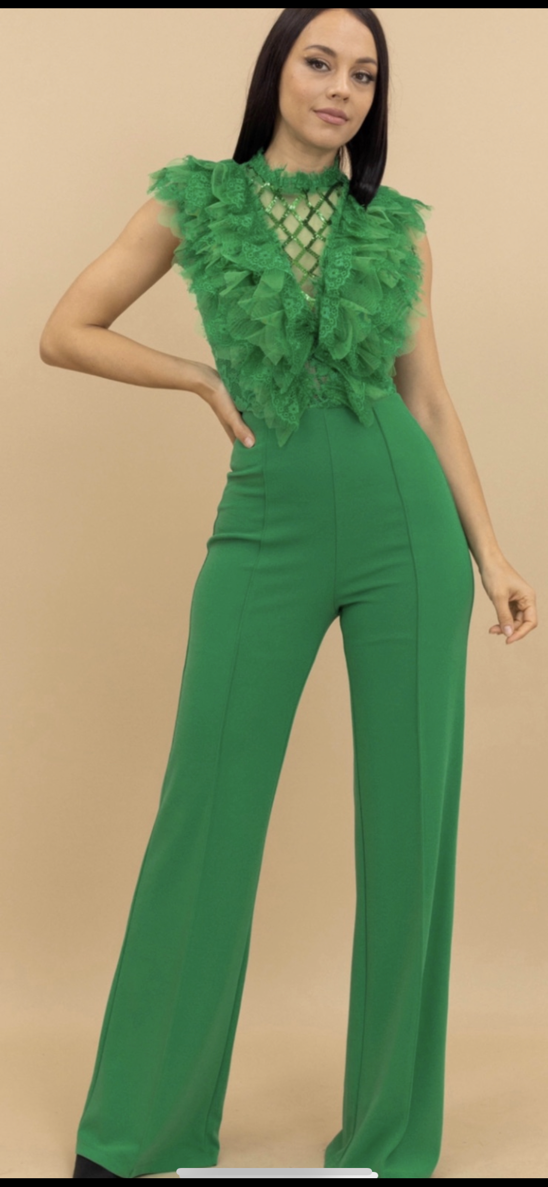 Green Jumpsuit