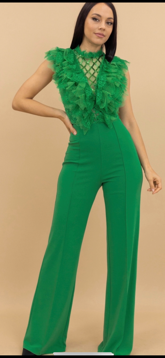 Green Jumpsuit