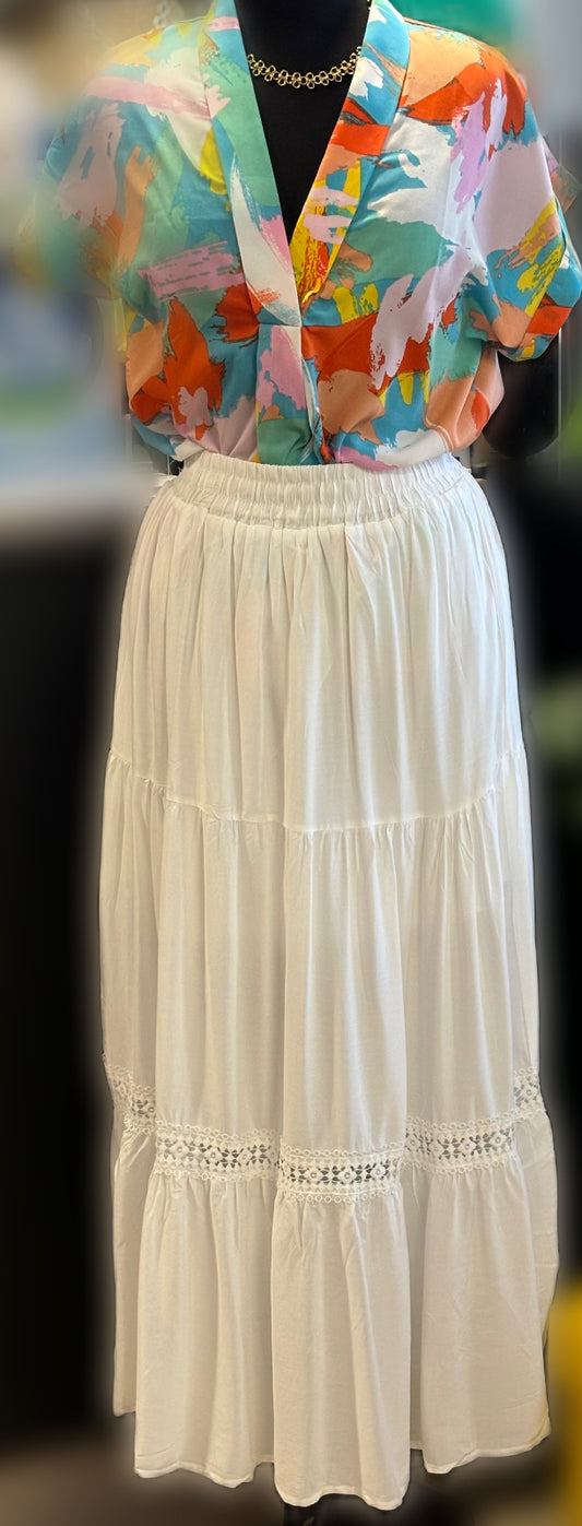 White Skirt Long