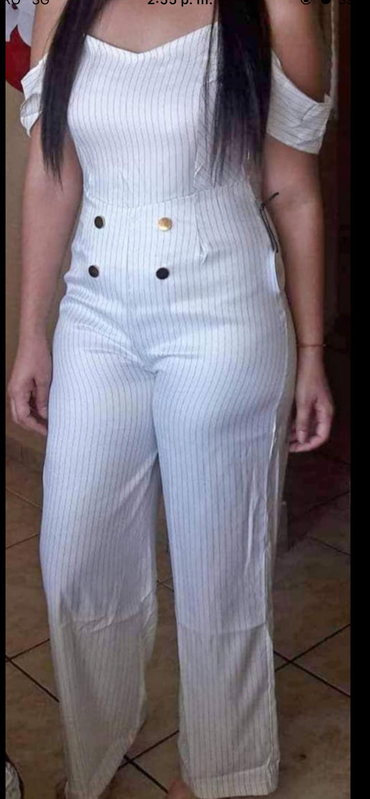Paola Jumpsuite white
