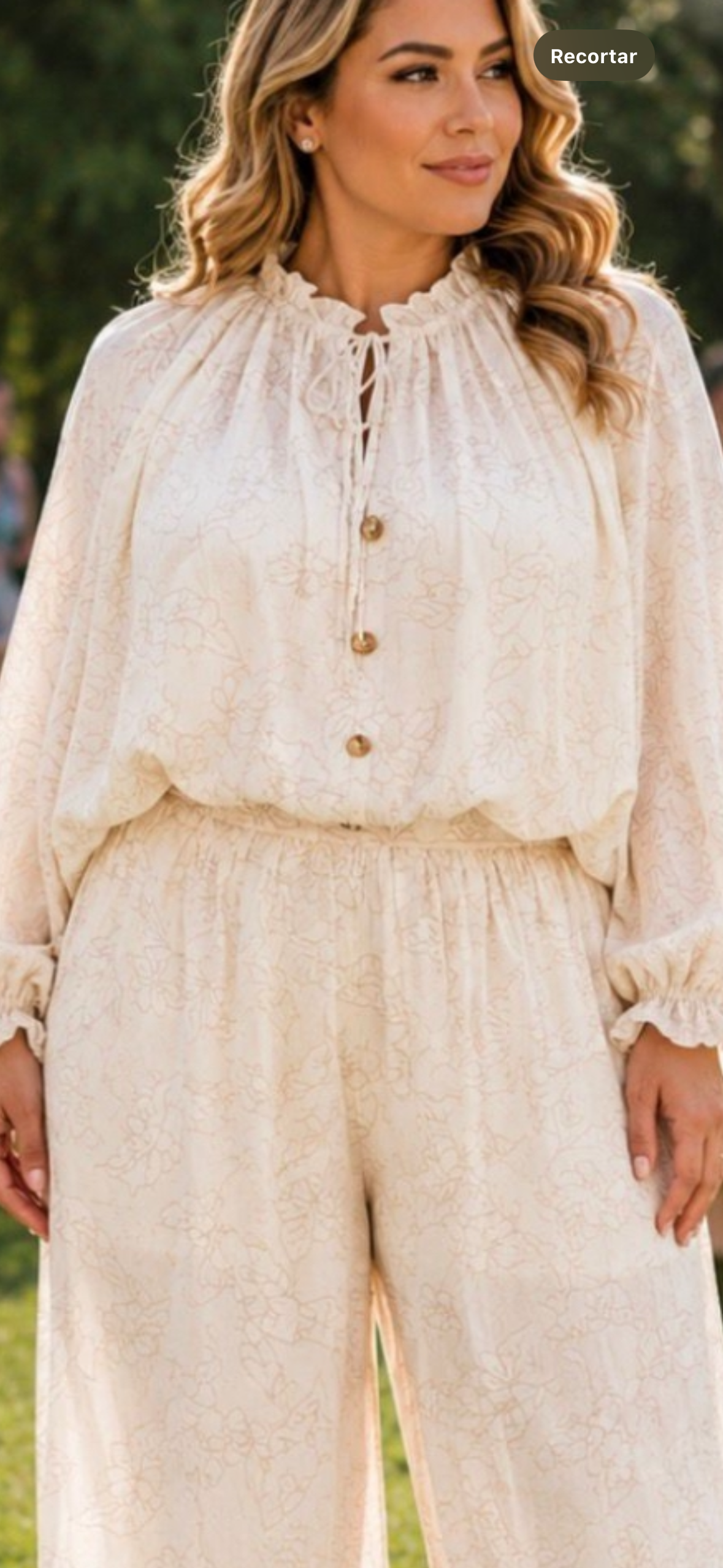 Elegant Ivory Jumpsuite