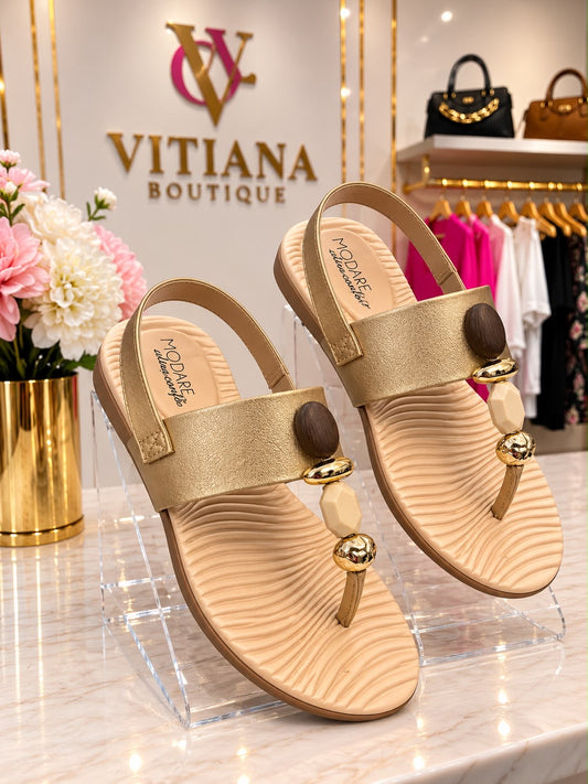 Gold Napa Modare Sandals