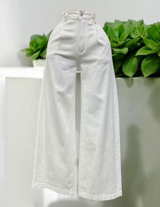 Off White Bottom Jean