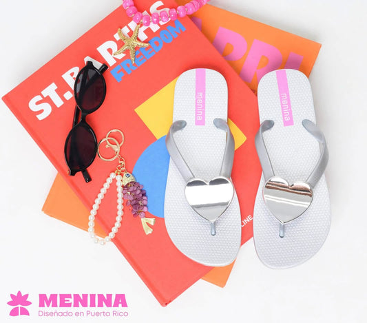 Marea Silver Sandals