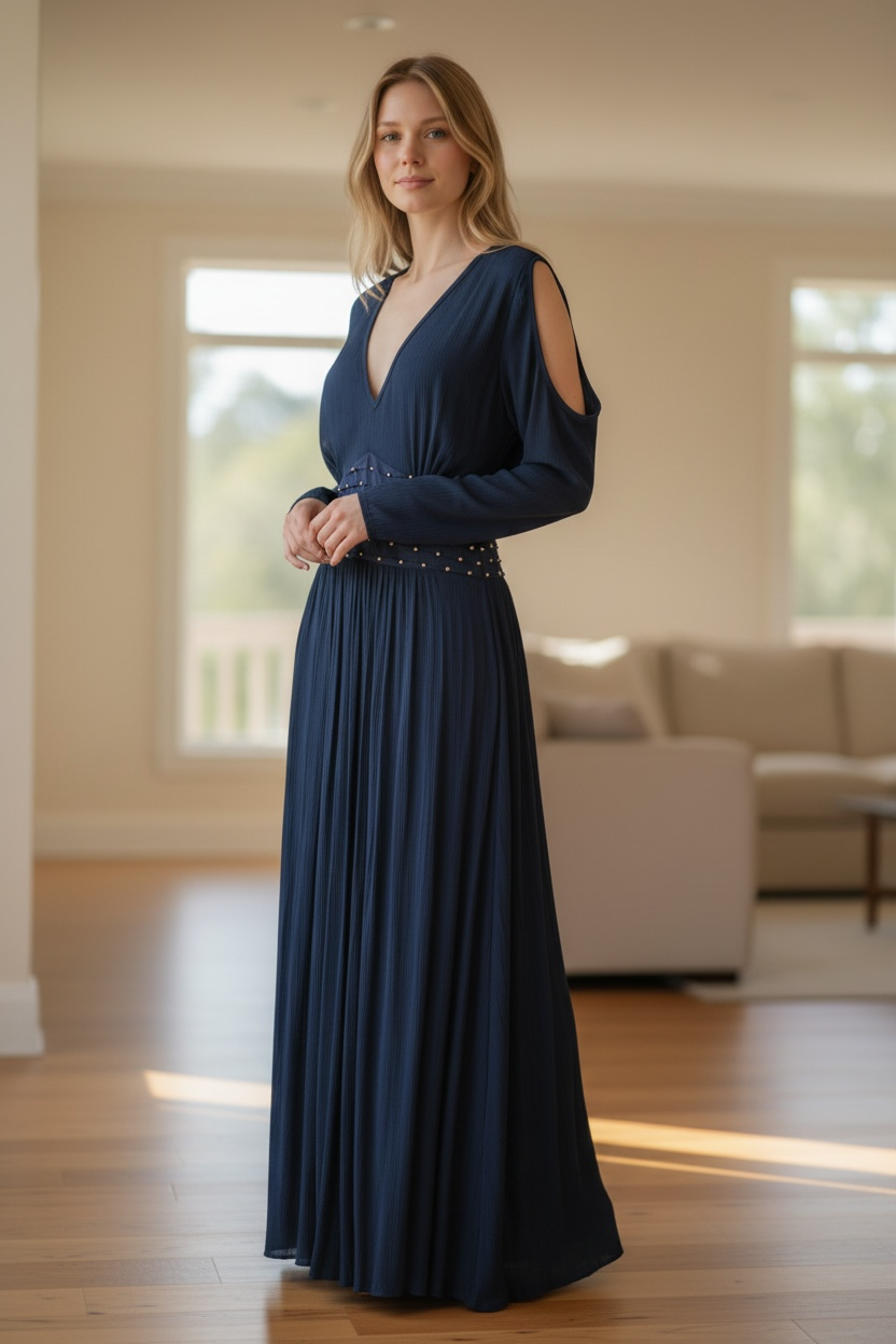 Antonella Dress Blue