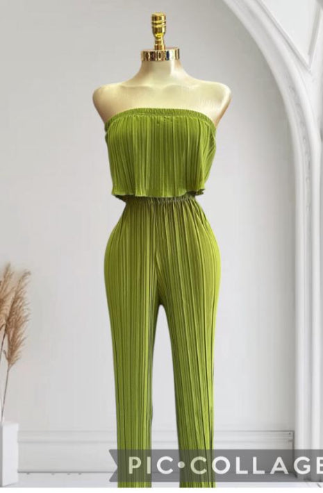 Green Olivo Jumpsuit