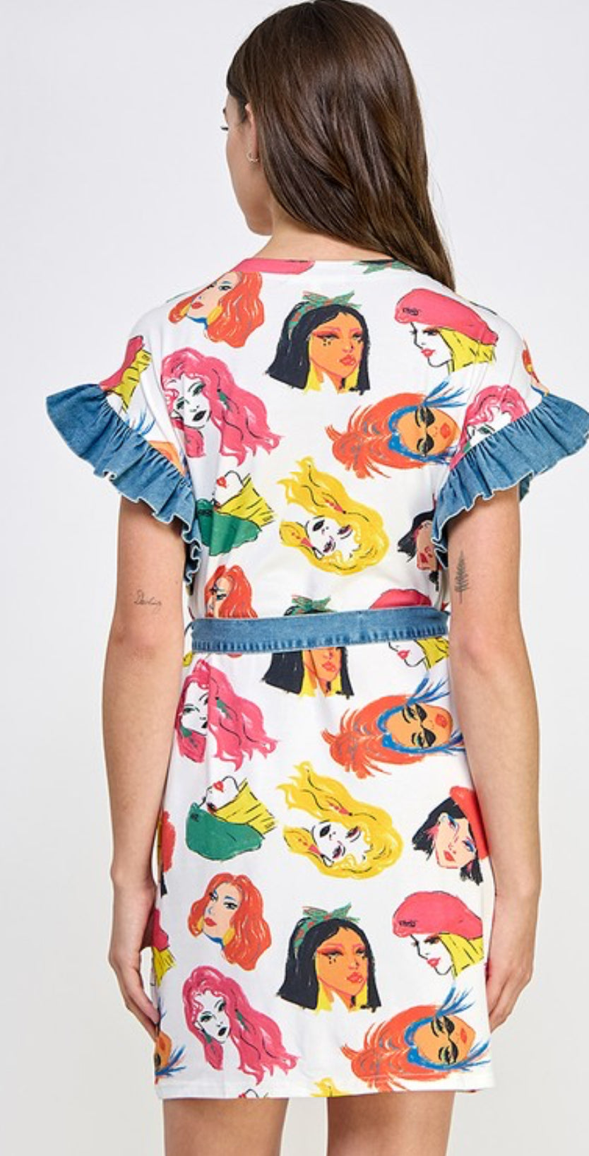 Dress Face Midi