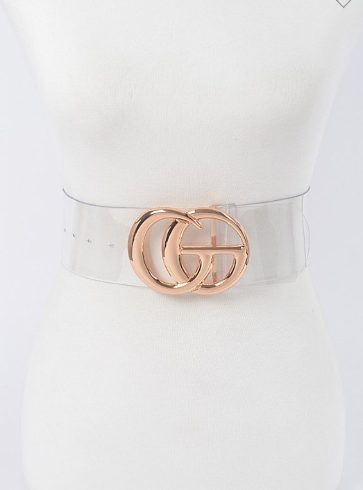 Transparent Plus Clear Belt