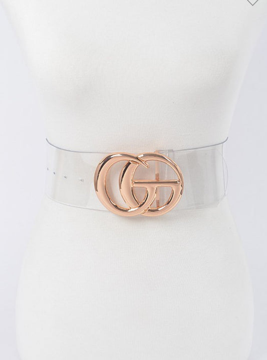 Transparent Plus Clear Belt