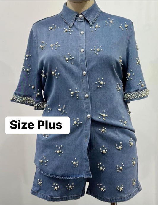 Denim Set Pearl Plus