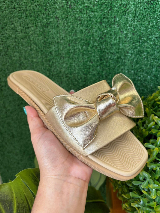 Gold Moleca Sandalia