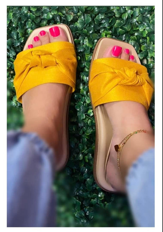 Mustard Sandals