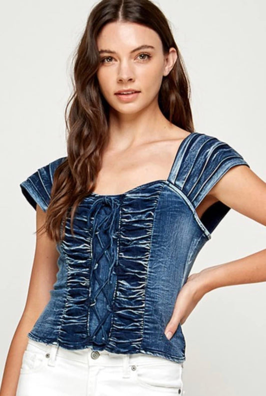 Denim Top