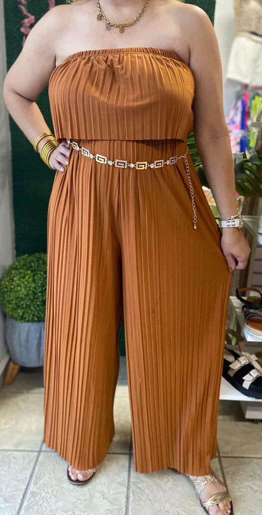 Camel Jumpsuit