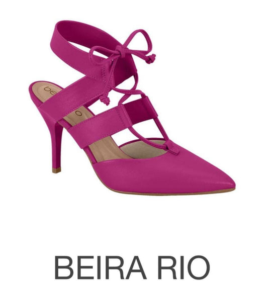 Tacones Fushia Beira Rio