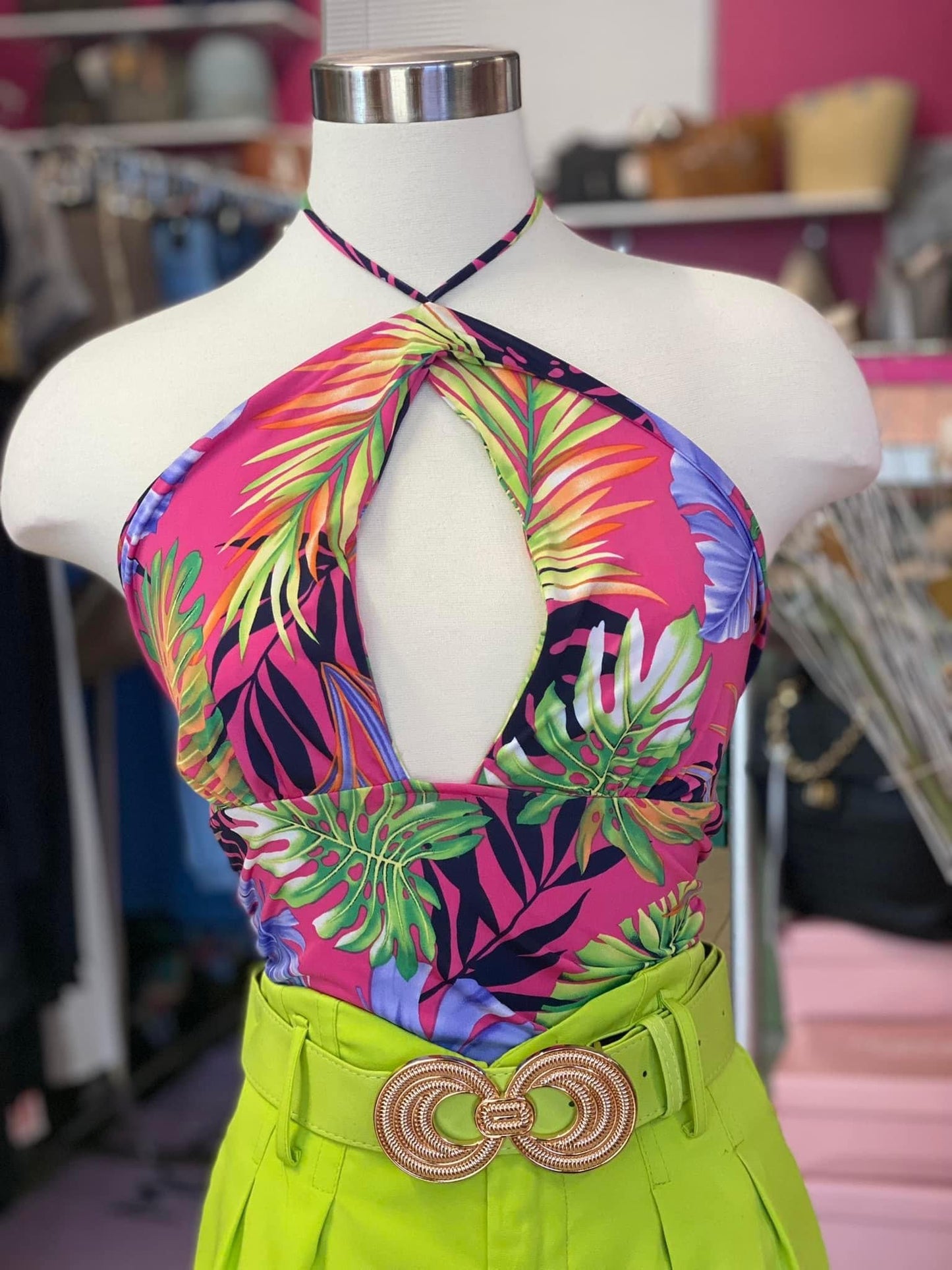 Tropical bodysuit