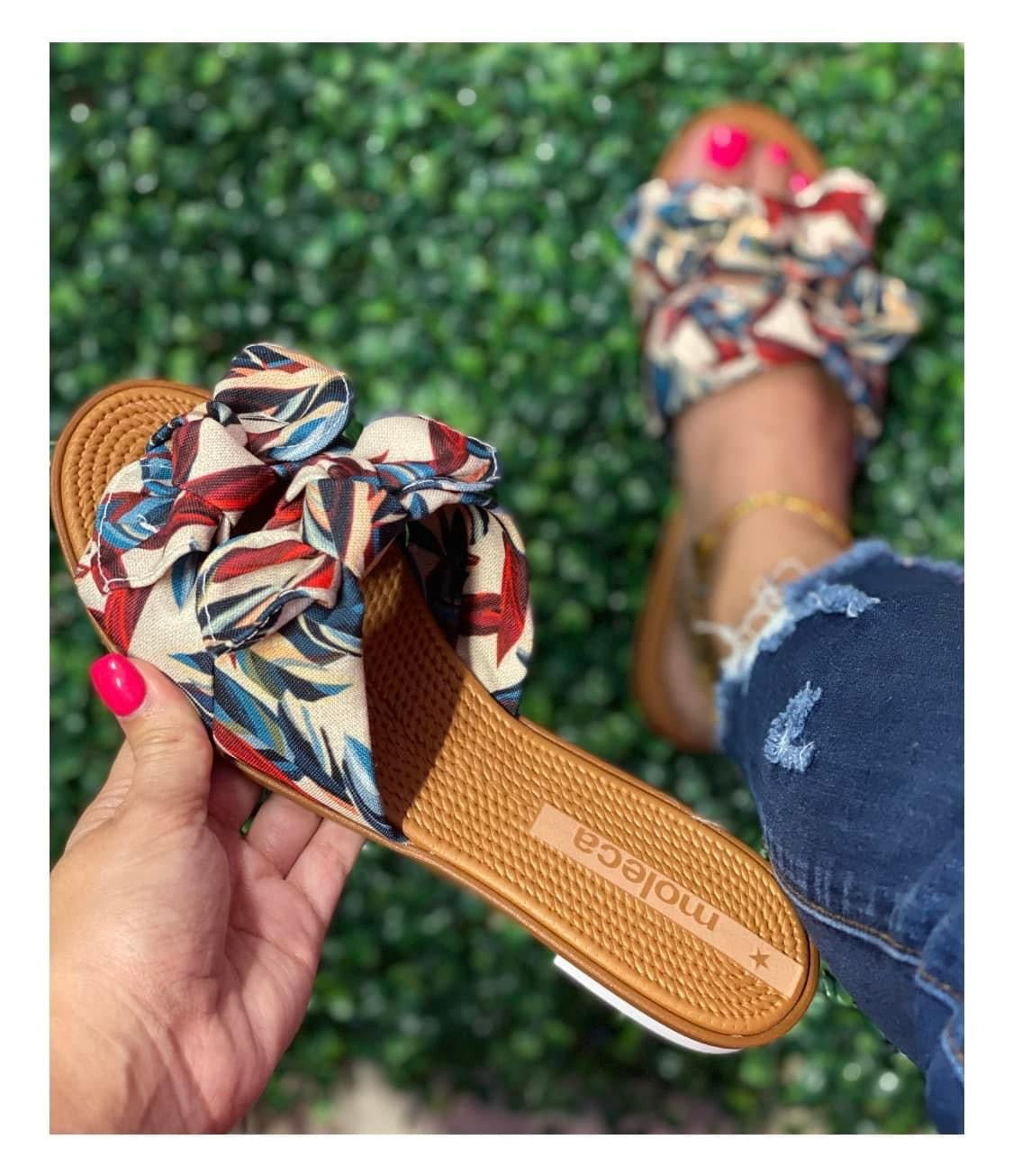 Multi Blanco Moleca Sandals