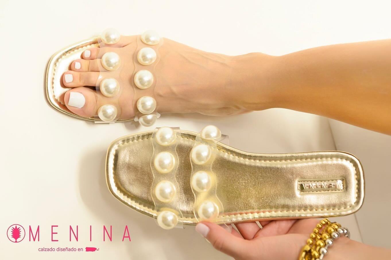 Tiara-2 Pearls Sandals