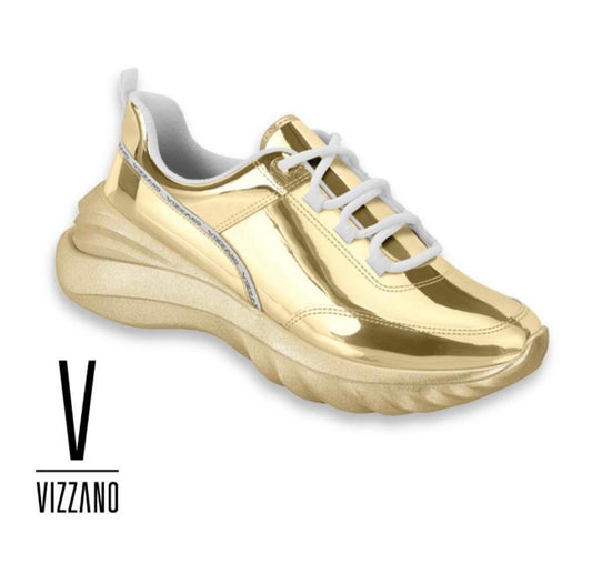 Gold Vizzano Sneaker