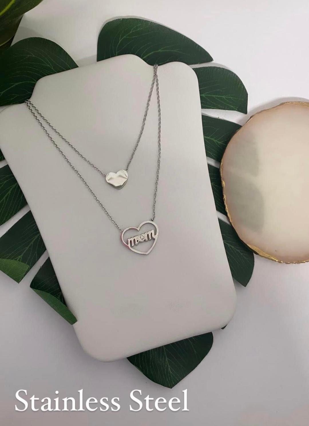 Mom Silver necklace