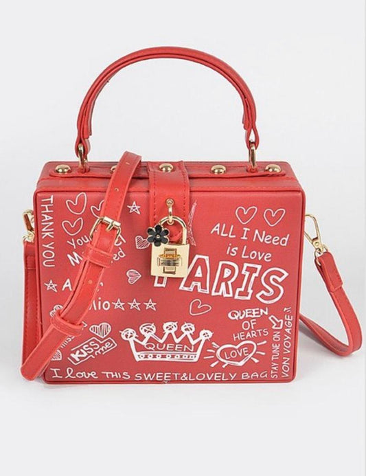 Red Paris Crossbody