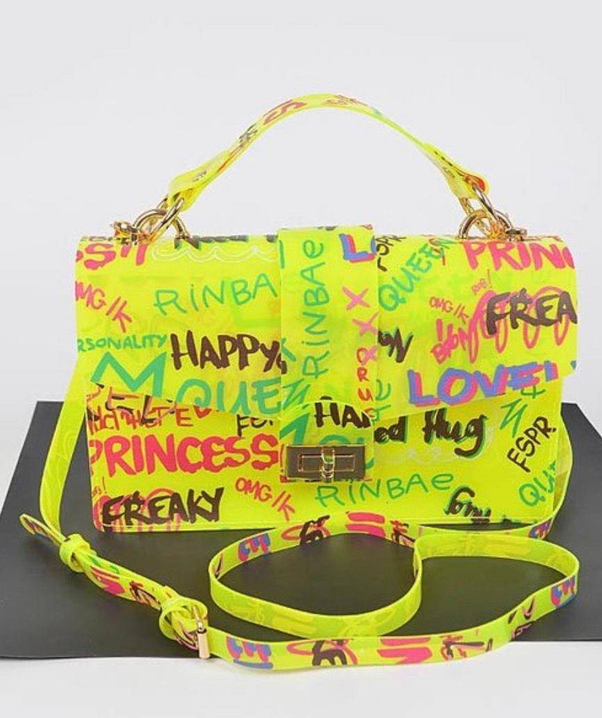 Yellow Neon Crossbody