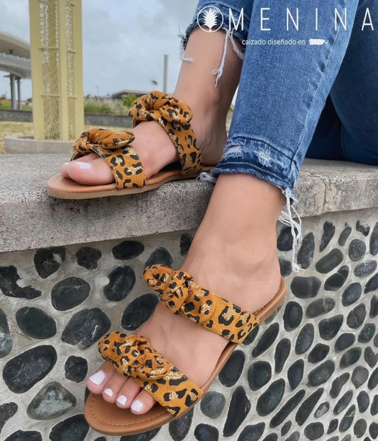 DULCE BROWN SANDALS