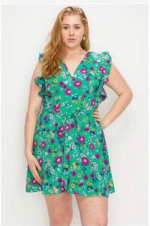 Flower Print Dress