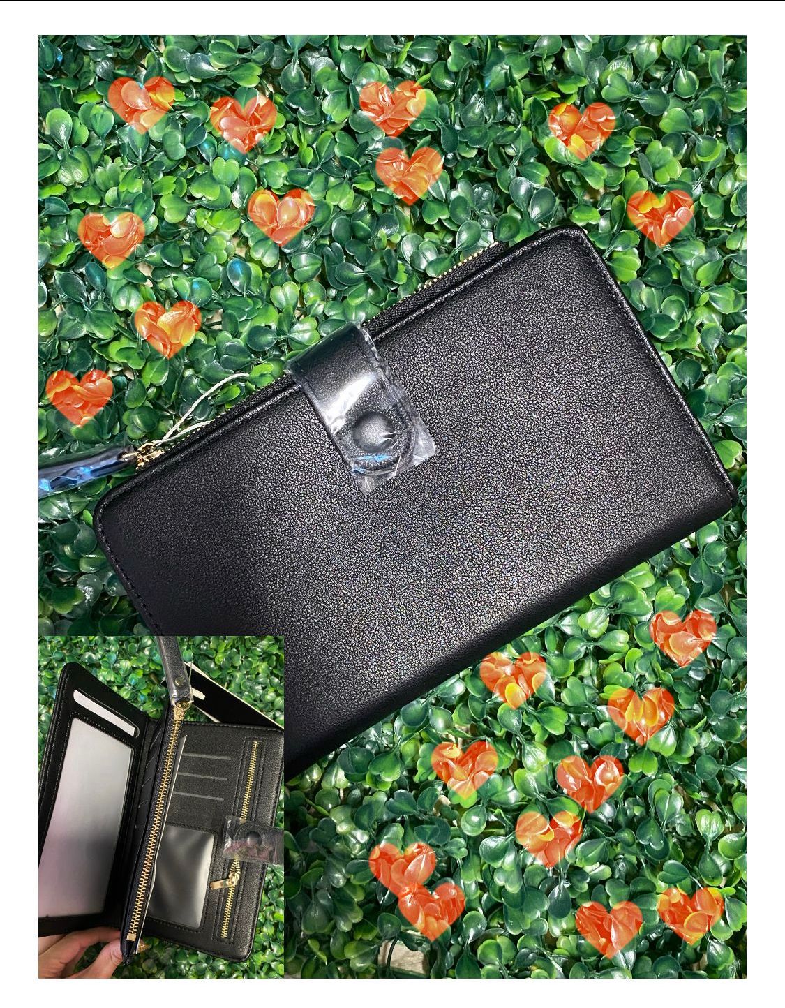 WOMEN BLACK WALLET