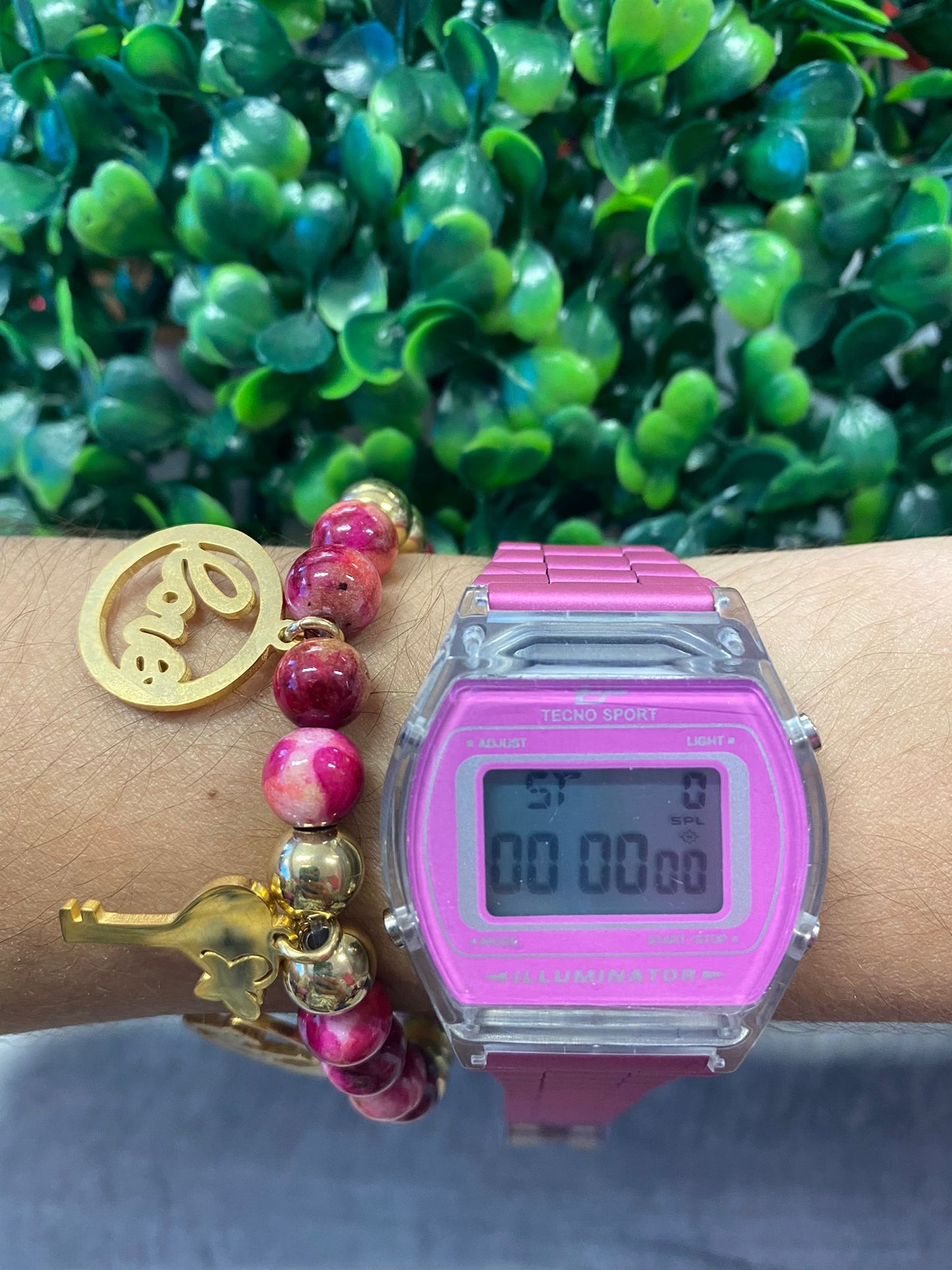 Fushia Fashion Watch