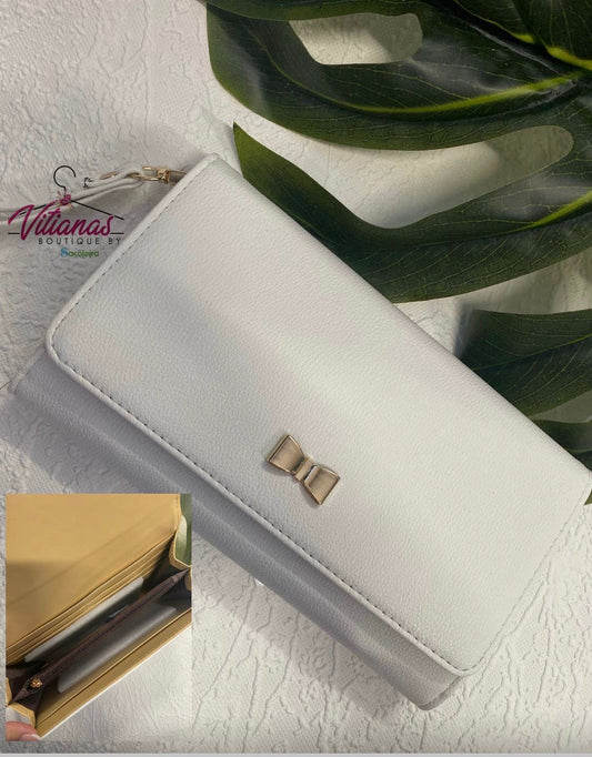 White wallet